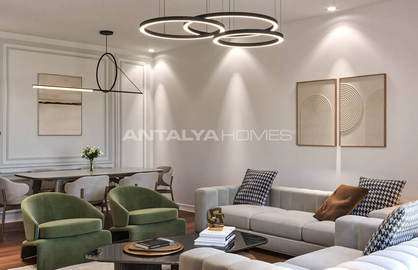 2 and 3-bedroom Flats with Pool Access in Alanya Oba 18