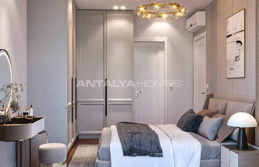 2 and 3-bedroom Flats with Pool Access in Alanya Oba 22