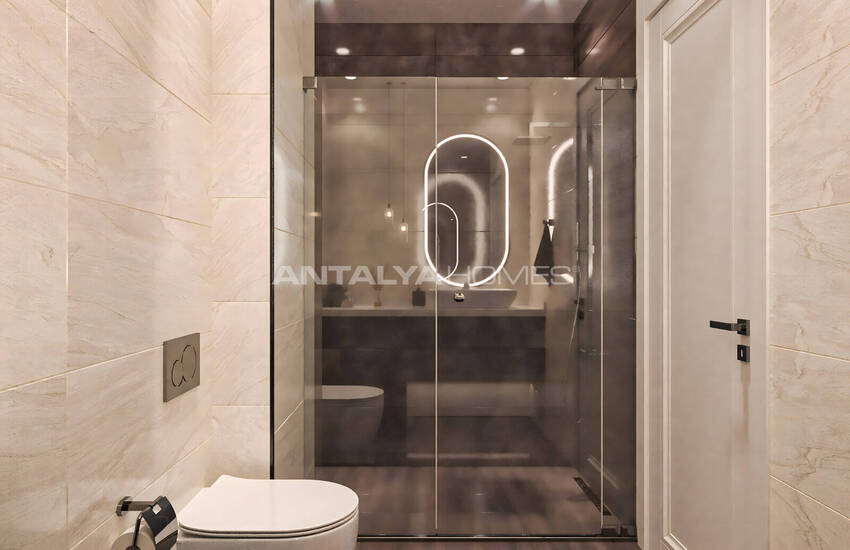 2 and 3-bedroom Flats with Pool Access in Alanya Oba 24