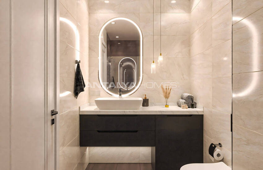 2 and 3-bedroom Flats with Pool Access in Alanya Oba 25