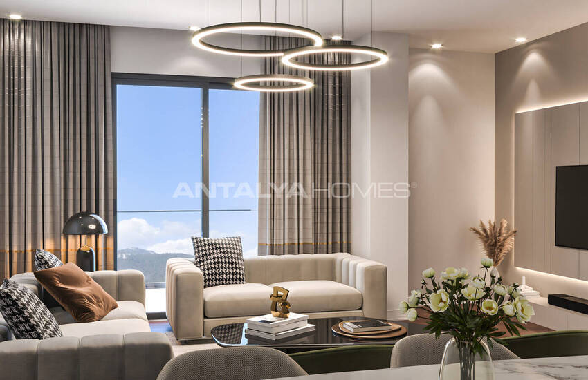 2 and 3-bedroom Flats with Pool Access in Alanya Oba 17