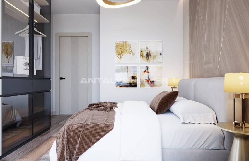 آپارتمان‌های سرمایه‌گذاری یک‌خوابه با دسترسی به استخر در آلتینتاش 35