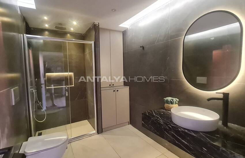 Appartement Met 4 Slaapkamers Op 530 M Van De Zee In Alanya Antalya 25