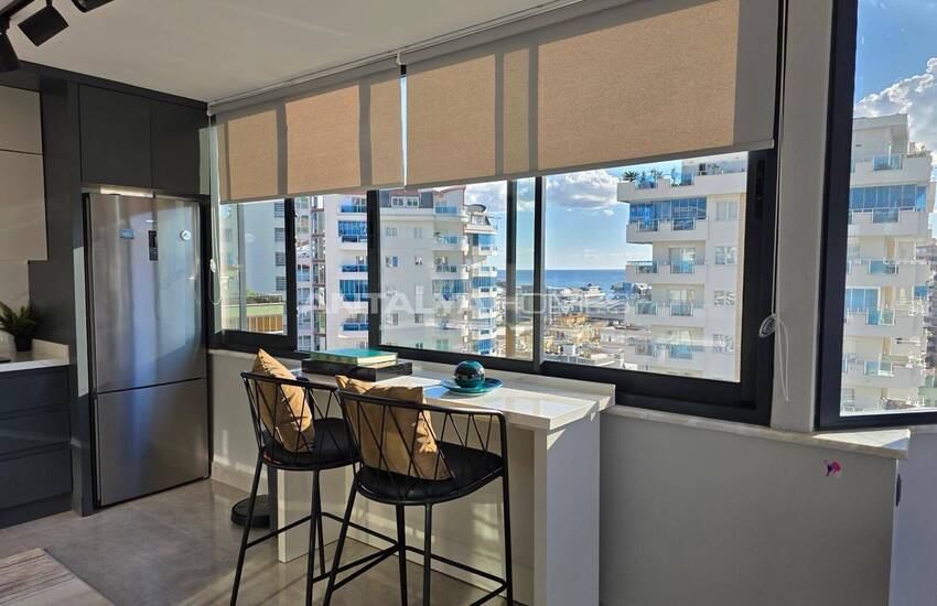 Appartement Met 4 Slaapkamers Op 530 M Van De Zee In Alanya Antalya 9