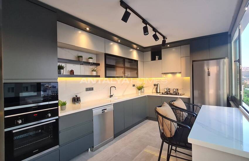 Appartement Met 4 Slaapkamers Op 530 M Van De Zee In Alanya Antalya 11