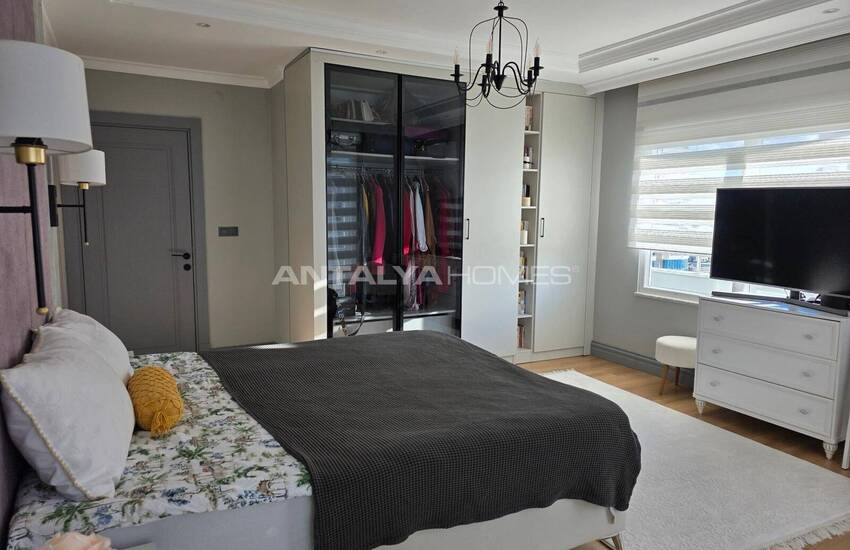 Appartement Met 4 Slaapkamers Op 530 M Van De Zee In Alanya Antalya 12
