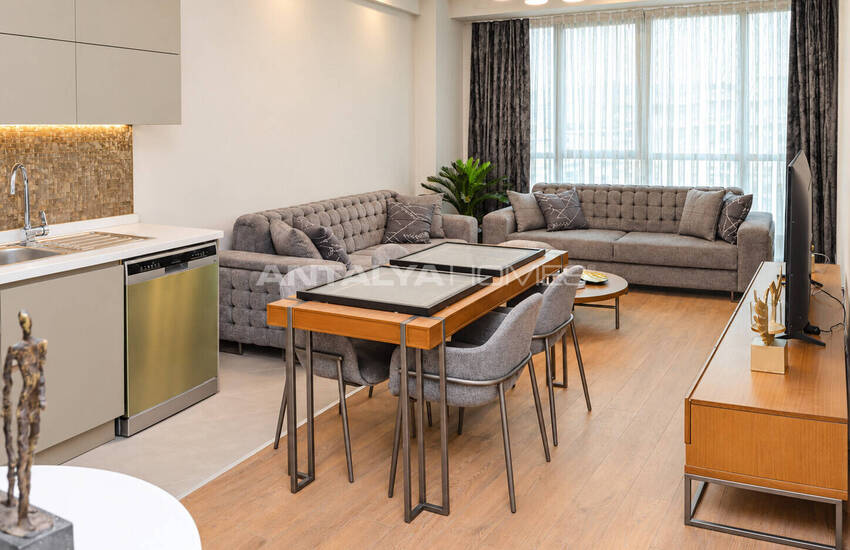 Property in a Complex with Private Beach Access in Antalya Kundu 13
