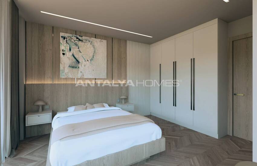 Дома на строящемся объекте с видом на море в Калкане, Анталья 31