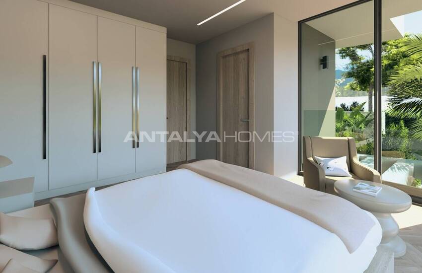 Дома на строящемся объекте с видом на море в Калкане, Анталья 30