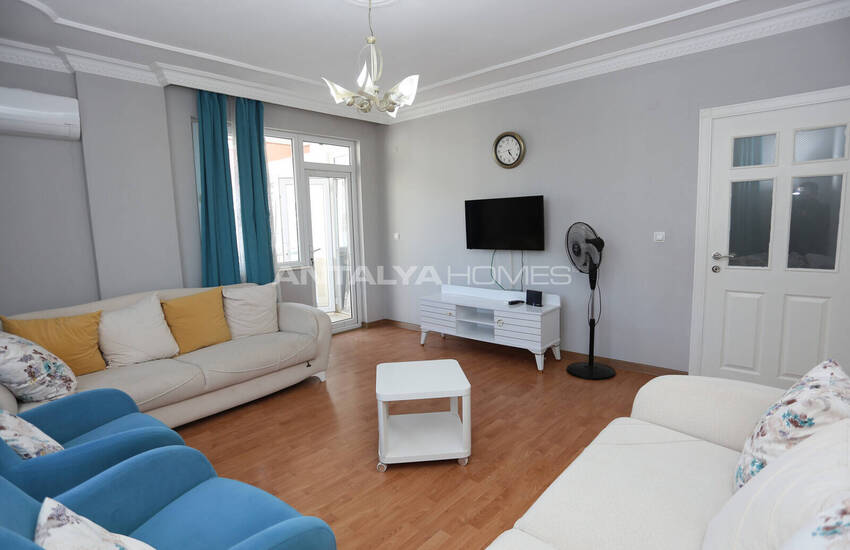 Квартира с 2 спальнями в жилом комплексе с парковкой в ​​Анталье 7