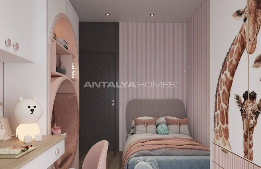 Appartements 2 Chambres Dans Une Résidence Avec Piscine À Antalya 14