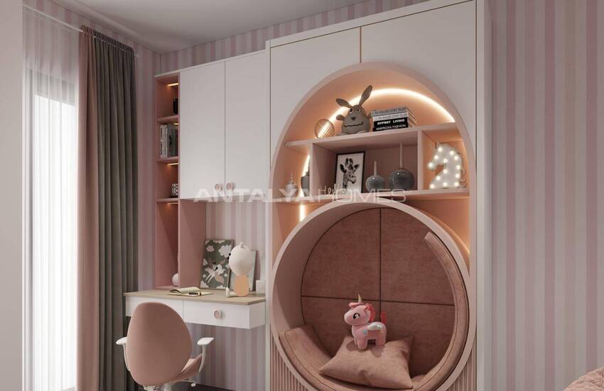 Appartements 2 Chambres Dans Une Résidence Avec Piscine À Antalya 15