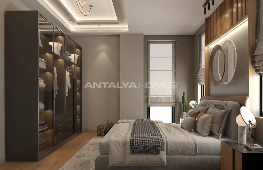 1 and 2-bed Apartments in a Complex with Pool in Antalya Kepez 7