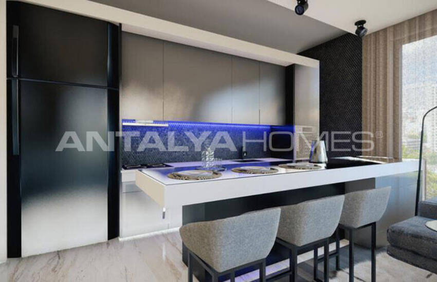 Flats in a Complex Near the Airport in Antalya Altıntaş 10