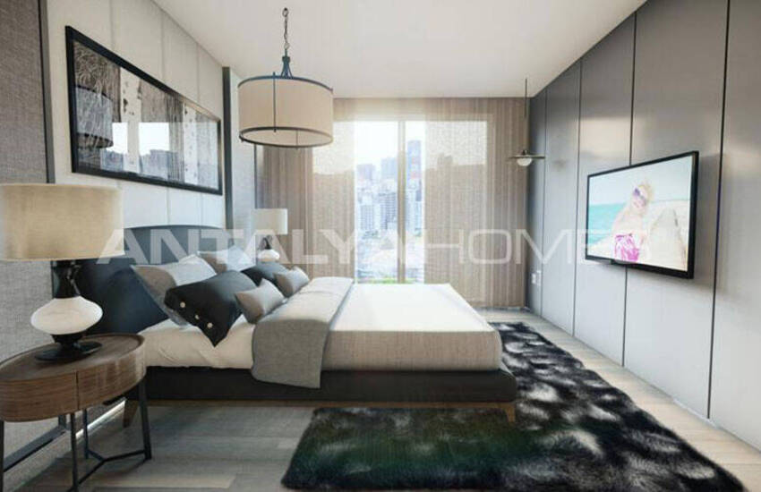 Flats in a Complex Near the Airport in Antalya Altıntaş 11