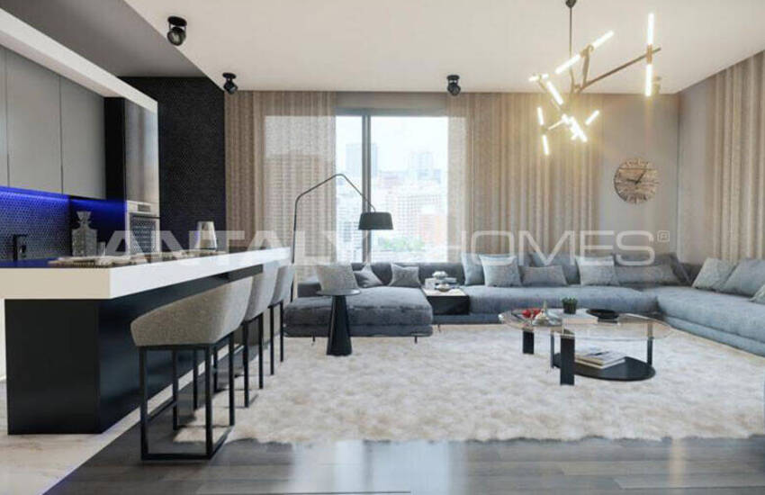 Flats in a Complex Near the Airport in Antalya Altıntaş 9