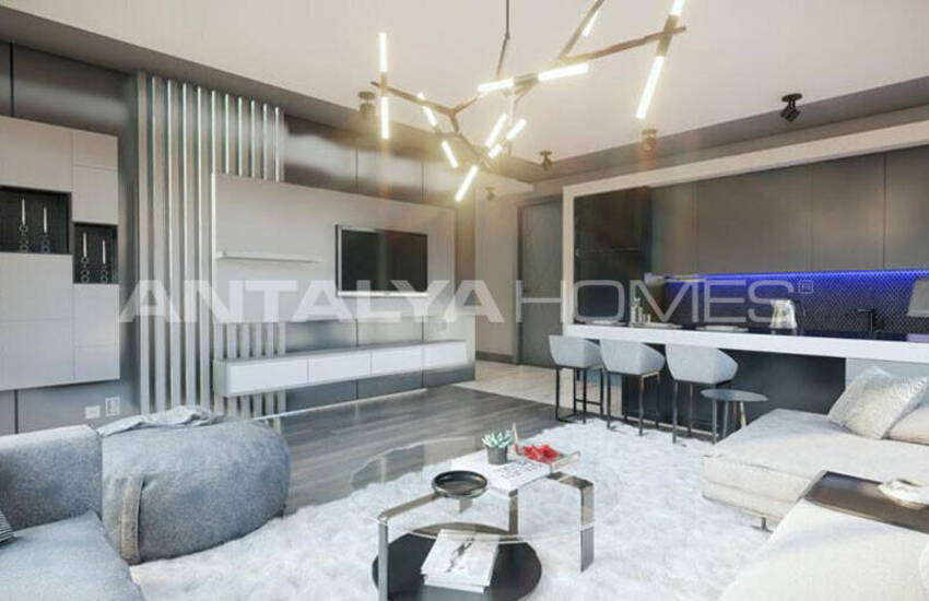 Flats in a Complex Near the Airport in Antalya Altıntaş 8