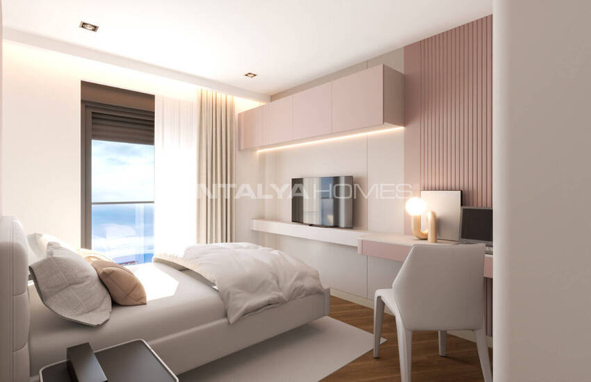 شقق قياسية ودوبلكس من غرفتي نوم مع مسبح في أنطاليا 12