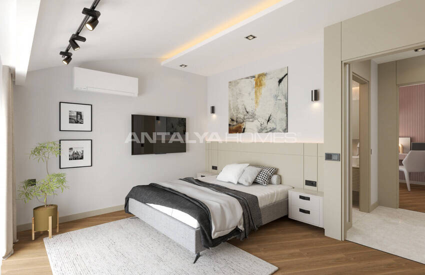 شقق قياسية ودوبلكس من غرفتي نوم مع مسبح في أنطاليا 9