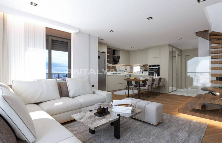 2-bedroom Standard and Duplex Flats with Pool in Antalya 3