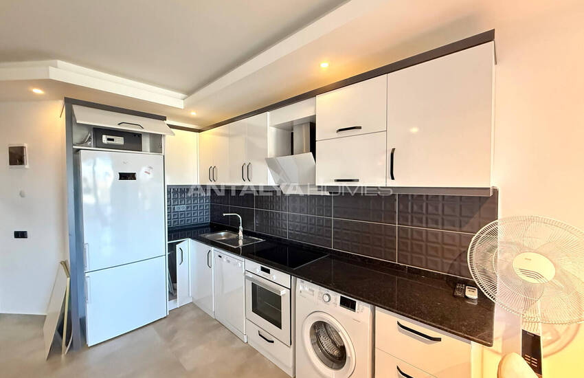 Sea and City View Apartment in a Social Complex in Alanya Kargıcak 18