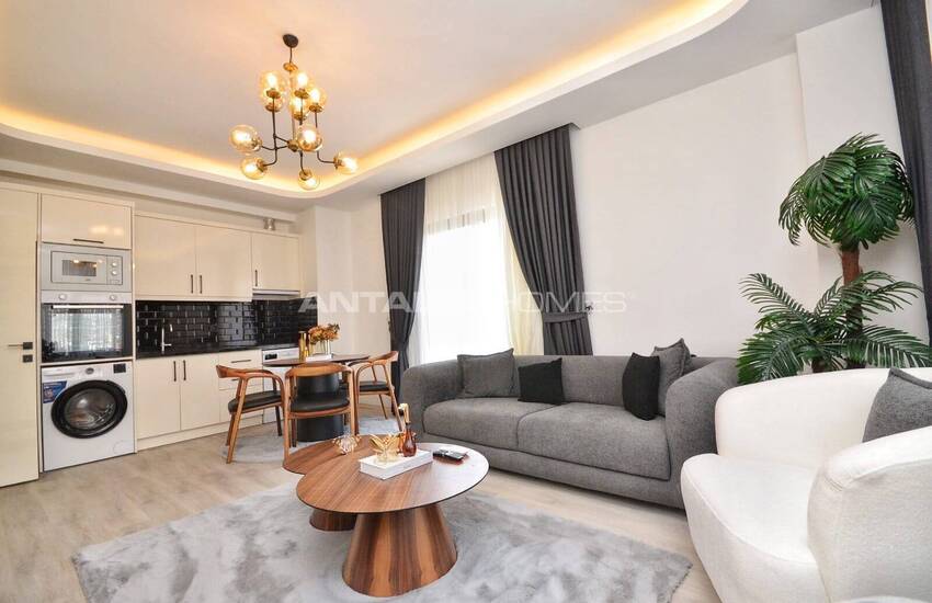 Furnished Apartment with Pool Access in Mahmutlar Alanya 19