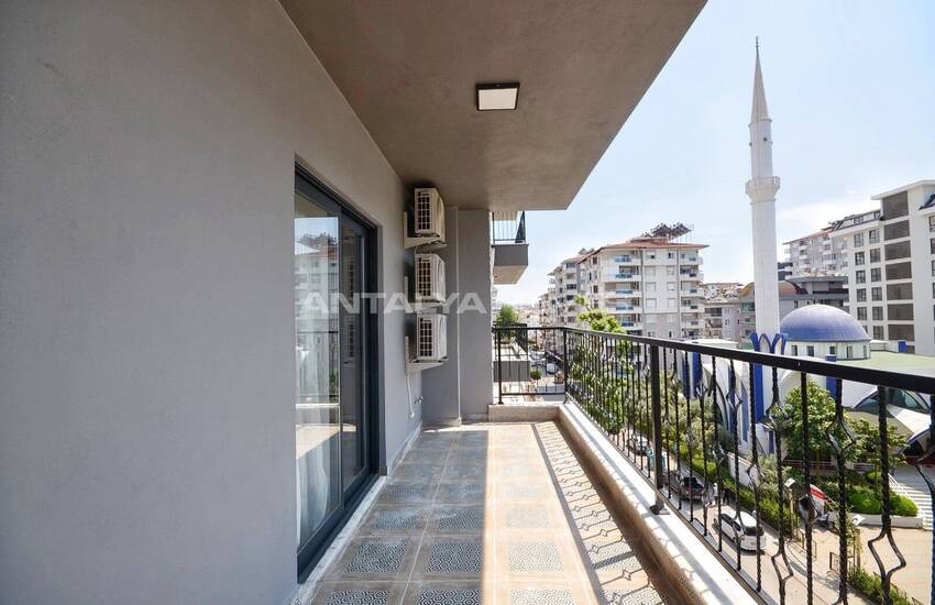 Furnished Apartment with Pool Access in Mahmutlar Alanya 29