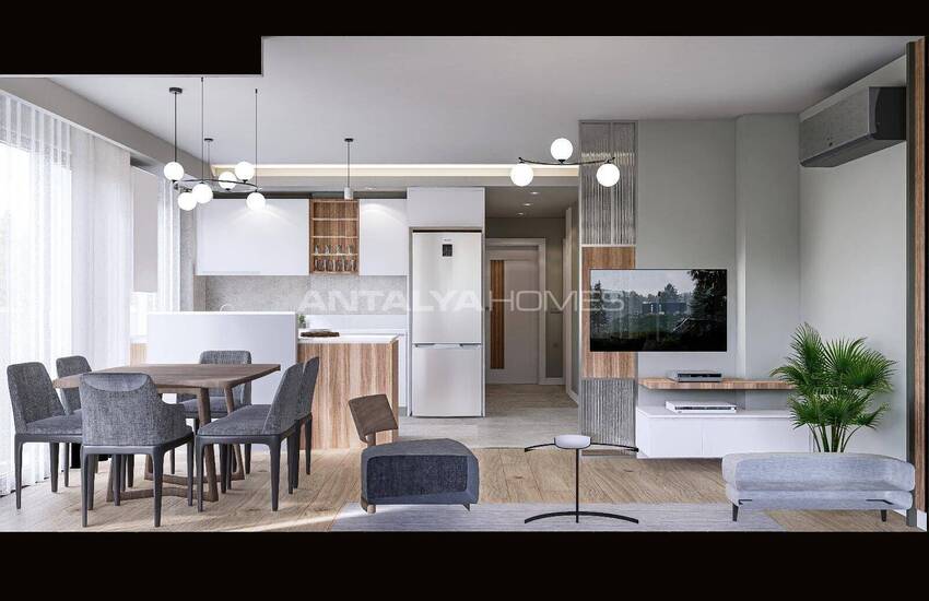 Propriétés Proches De La Mer Et Du Centre Commercial À Antalya Lara 4