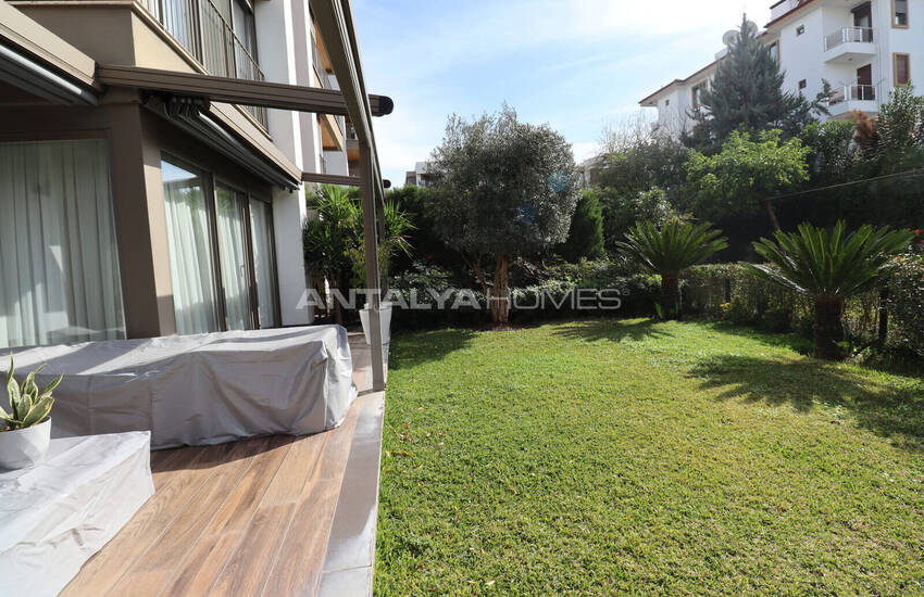 آپارتمان دوبلکس ۴ خوابه با کف باغ در آنتالیا 40