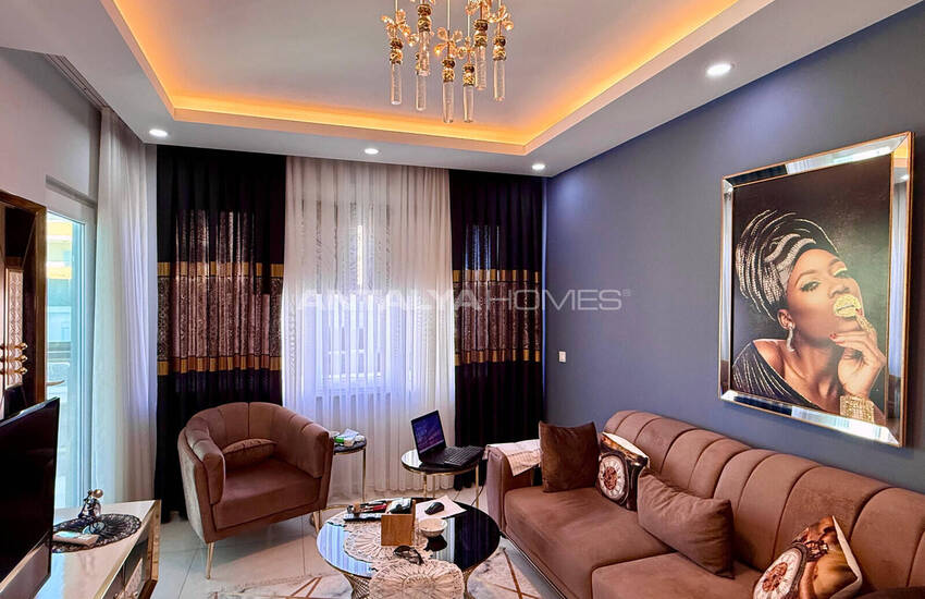 Elegant Lägenhet Med 2 Sovrum 500 M Från Havet I Alanya 9