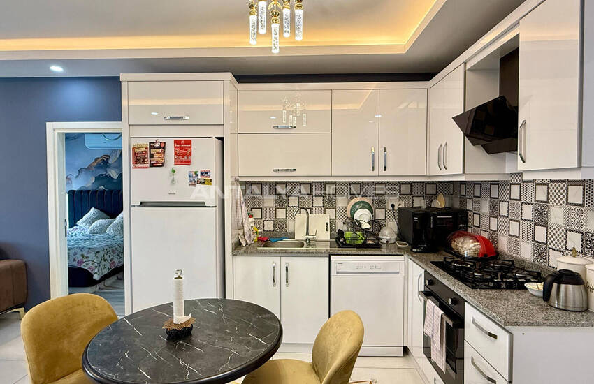 Elegant Lägenhet Med 2 Sovrum 500 M Från Havet I Alanya 16