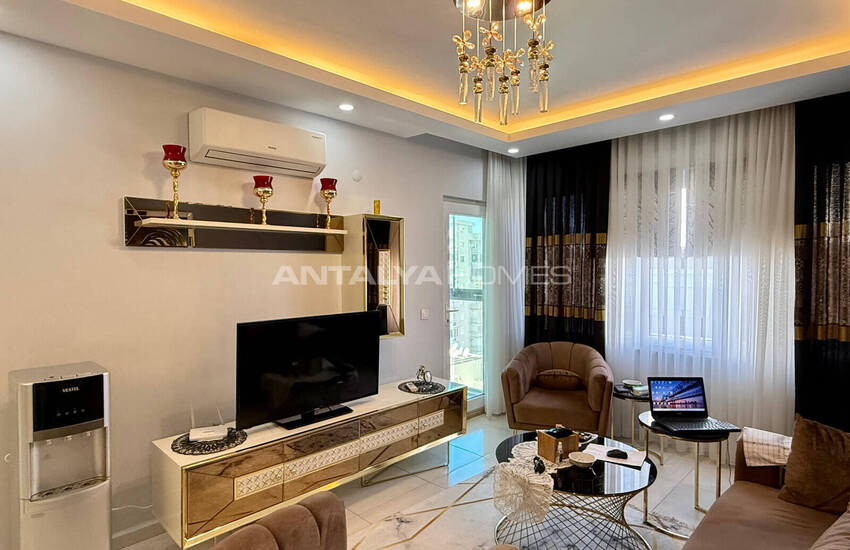 Elegant Lägenhet Med 2 Sovrum 500 M Från Havet I Alanya 12