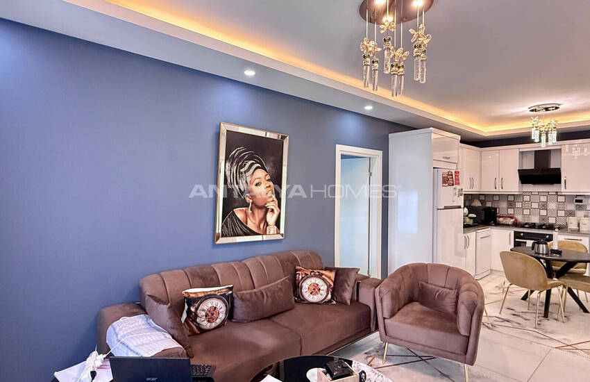 Elegant Lägenhet Med 2 Sovrum 500 M Från Havet I Alanya 10