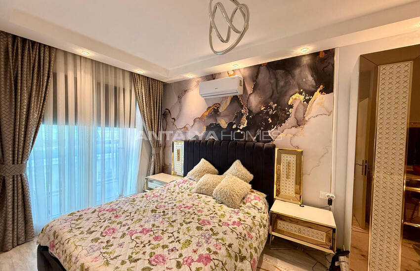 Elegant Lägenhet Med 2 Sovrum 500 M Från Havet I Alanya 17