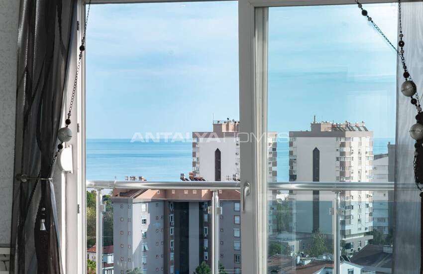 Möblerad Lägenhet Med Havsutsikt I Antalya Lara 45