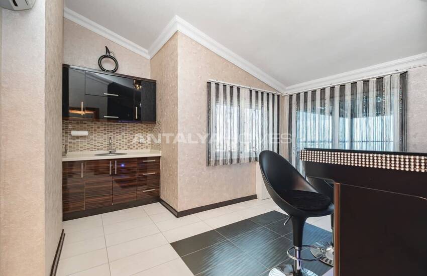 Möblerad Lägenhet Med Havsutsikt I Antalya Lara 35