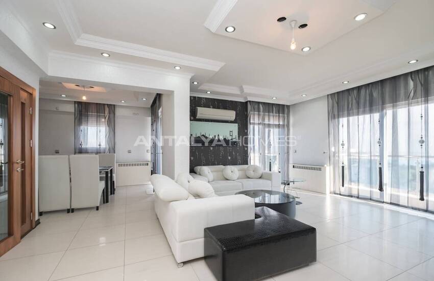 Möblerad Lägenhet Med Havsutsikt I Antalya Lara 19