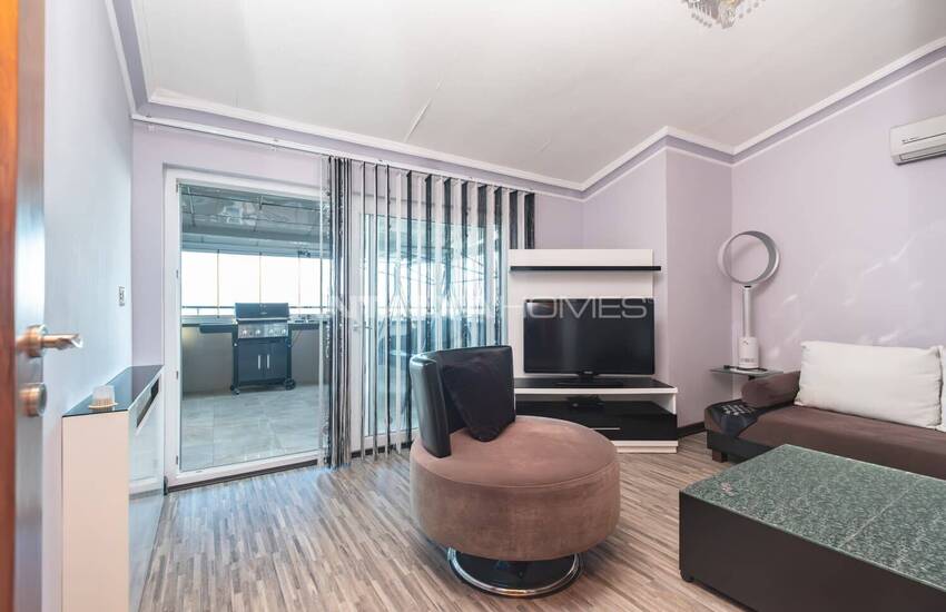 Möblerad Lägenhet Med Havsutsikt I Antalya Lara 32