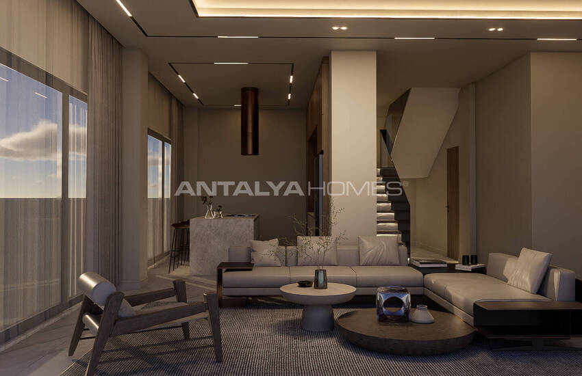 Detached 4-bedroom Sea View Villa with Pool in Alanya 8