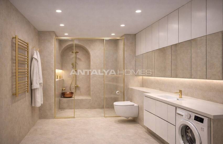 شقق بإطلالة بحرية مع مسبح مشترك في ألانيا كيستل 10