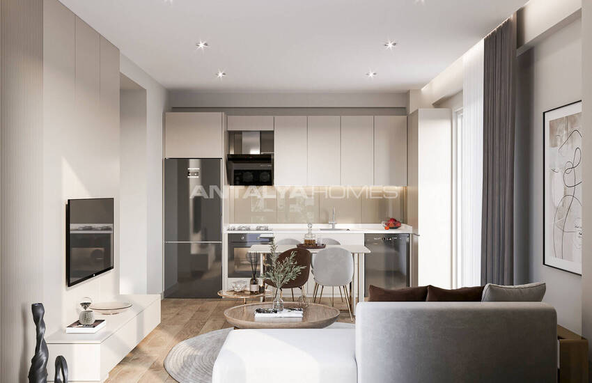 Appartementen In Een Complex Met Zwembad En Beveiliging In Antalya 15