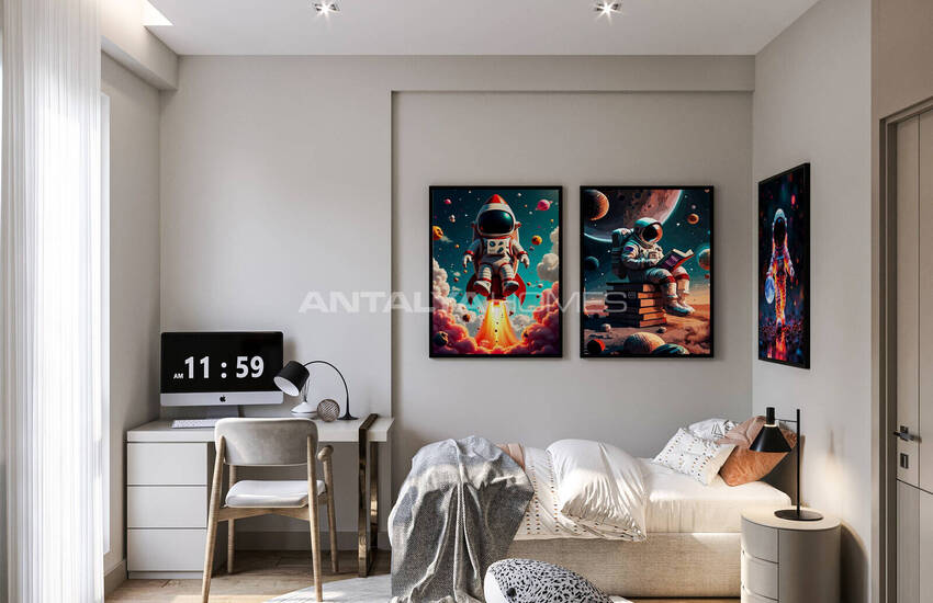 Appartements Dans Une Résidence Avec Piscine Et Sécurité À Antalya 21