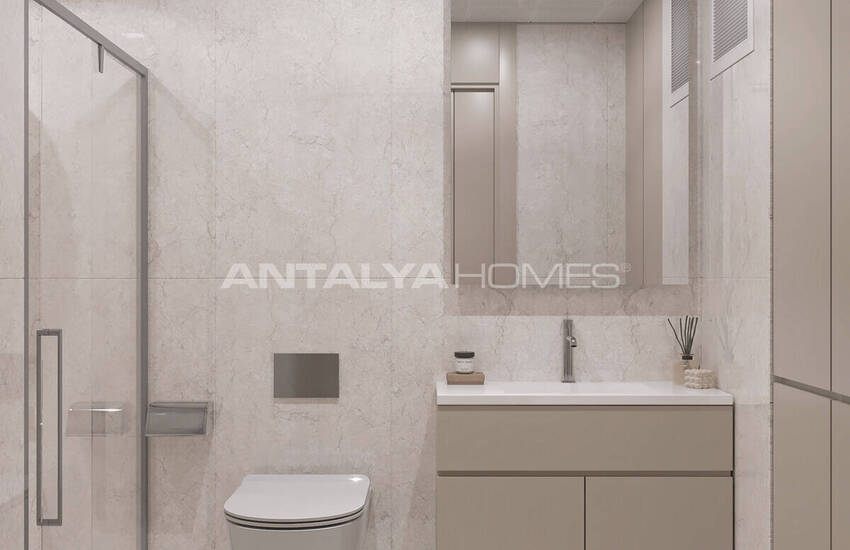 Appartements Dans Une Résidence Avec Piscine Et Sécurité À Antalya 25