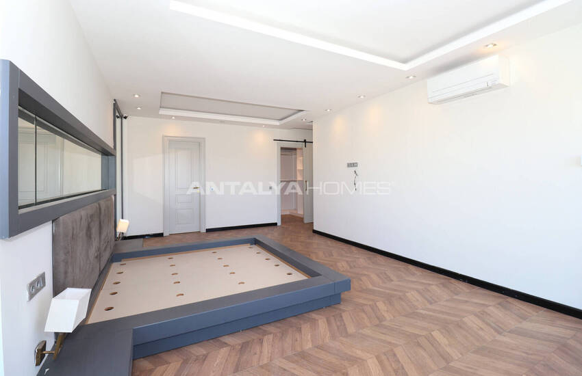 Вилла с общим бассейном в Анталии, Дёшемеалты, рядом с университетом 25