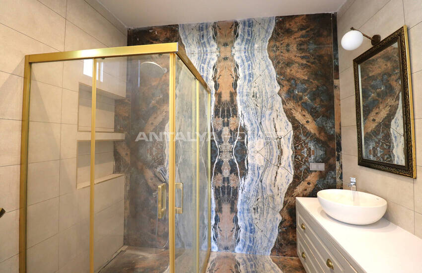 Вилла с общим бассейном в Анталии, Дёшемеалты, рядом с университетом 35