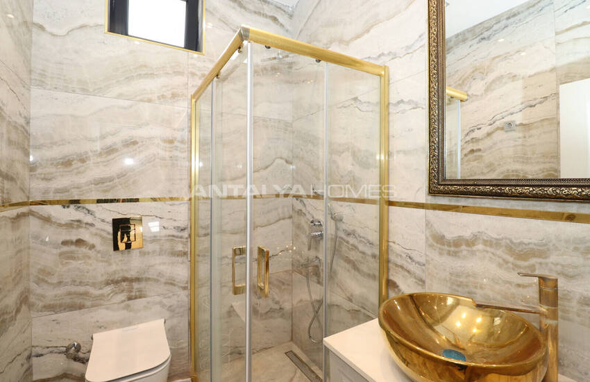 Вилла с общим бассейном в Анталии, Дёшемеалты, рядом с университетом 38