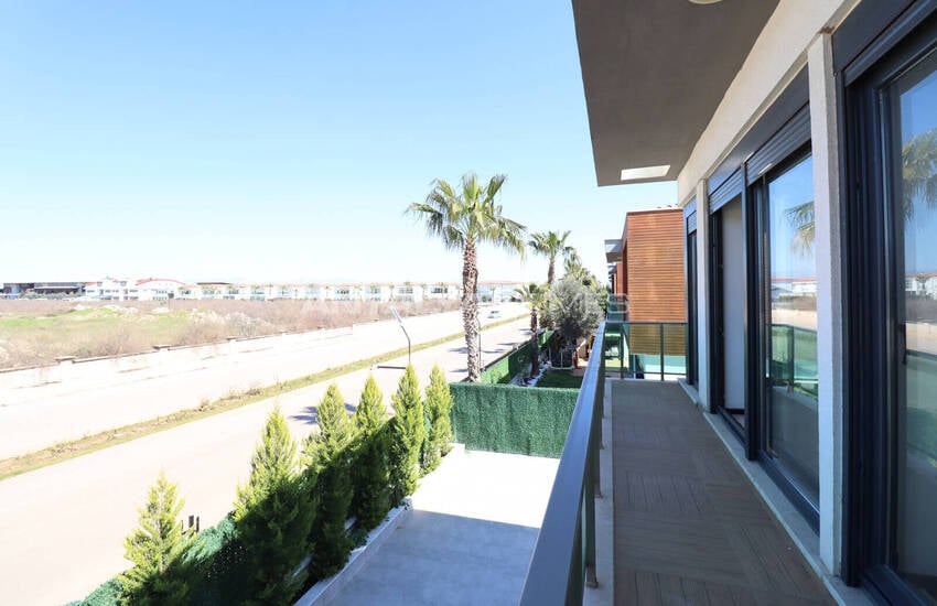 Вилла с общим бассейном в Анталии, Дёшемеалты, рядом с университетом 40