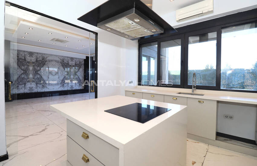 Вилла с общим бассейном в Анталии, Дёшемеалты, рядом с университетом 19