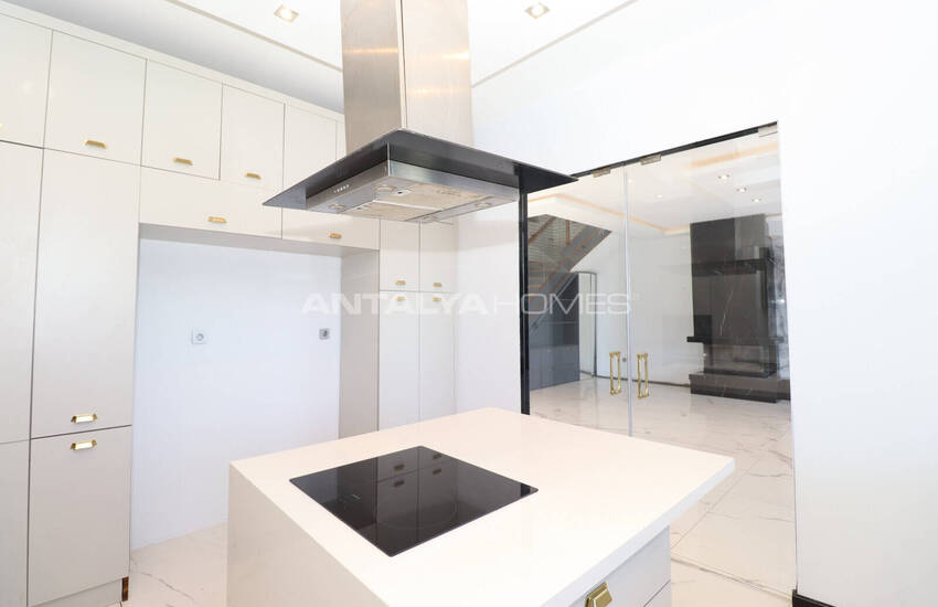 Вилла с общим бассейном в Анталии, Дёшемеалты, рядом с университетом 22