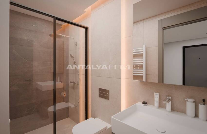 Antalya Muratpaşa'da Kapalı Otoparklı Sitede Şık Daireler 4